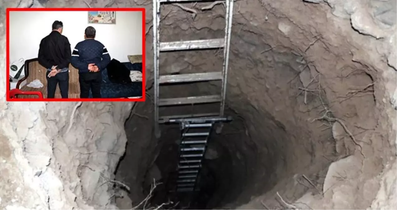 Define İçin 2 Yıldır Kazı Yapan Şahıslar Suçüstü Yakalandı Define İçin 2 Yıldır Kazı Yapan Şahıslar Suçüstü Yakalandı