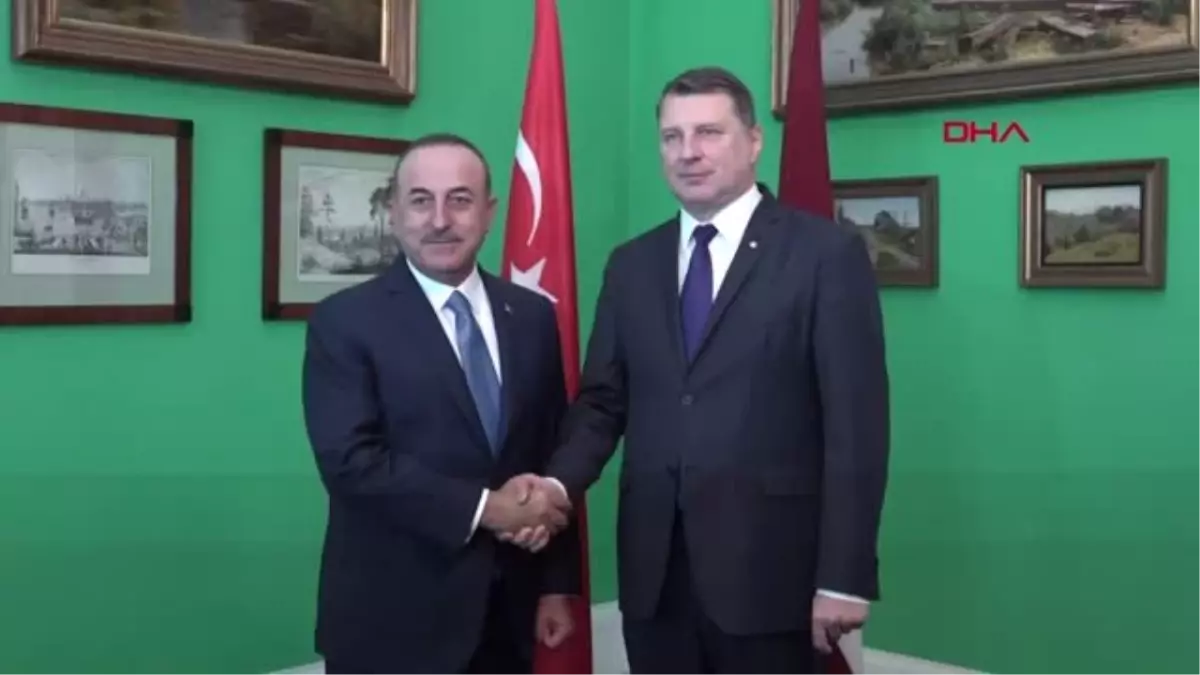 Dha Dış - Çavuşoğlu, Letonya Cumhurbaşkanı Vejonis ile Görüştü Dha Dış - Çavuşoğlu, Letonya Cumhurbaşkanı Vejonis ile Görüştü