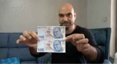 Hatalı basım 100 TL'lik iki banknotu DMD hastası çocuğunun tedavisi için 250 bin TL'ye satışa çıkardı Hatalı basım 100 TL'lik iki banknotu DMD hastası çocuğunun tedavisi için 250 bin TL'ye satışa çıkardı