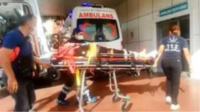 Ehliyet için üzerine çıktığı motosikletle demir korkuluklara girdi Ehliyet için üzerine çıktığı motosikletle demir korkuluklara girdi