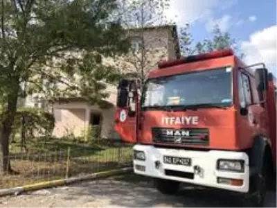 Kuran kursunda çıkan yangın korkuttu Kuran kursunda çıkan yangın korkuttu