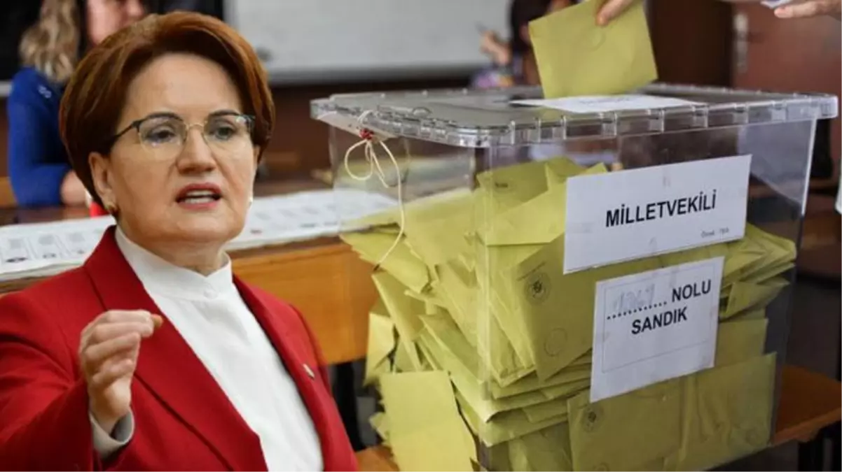 Anketlerde partisi üçüncü çıkan Meral Akşener 2023 seçimleri için net