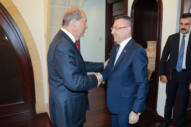 تتار يلتقي نائب الرئيس التركي في لفكوشا