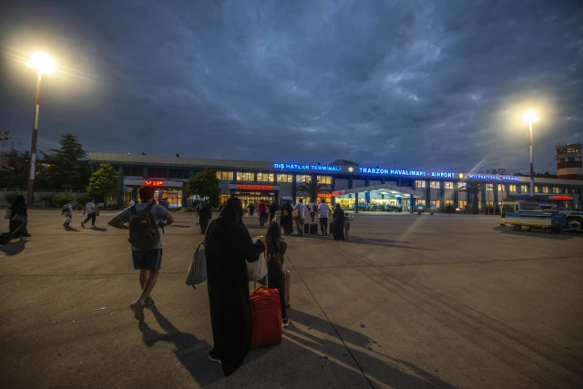 طرابزون التركية تستقبل أول رحلة طيران شارتر سعودية