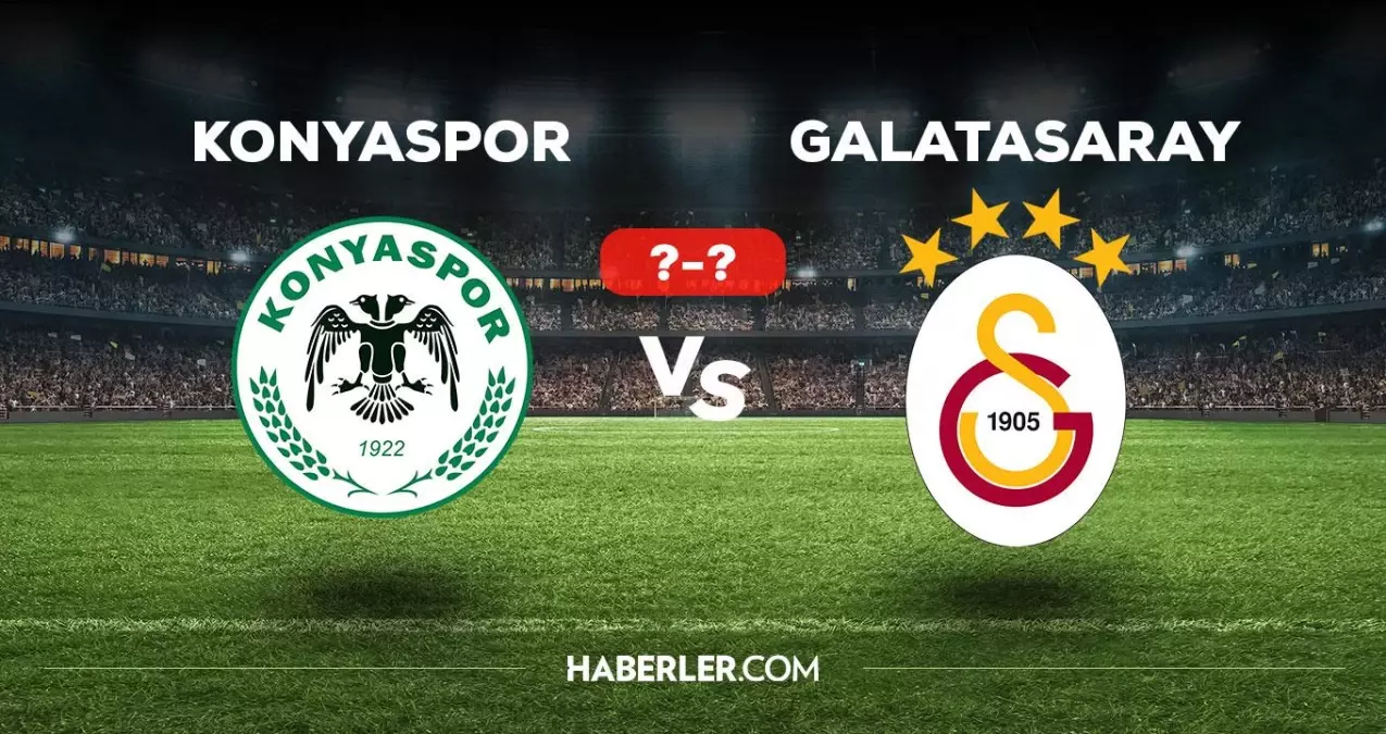 Konyaspor Galatasaray maçı kaç kaç bitti mi MAÇ SKORU Konyaspor