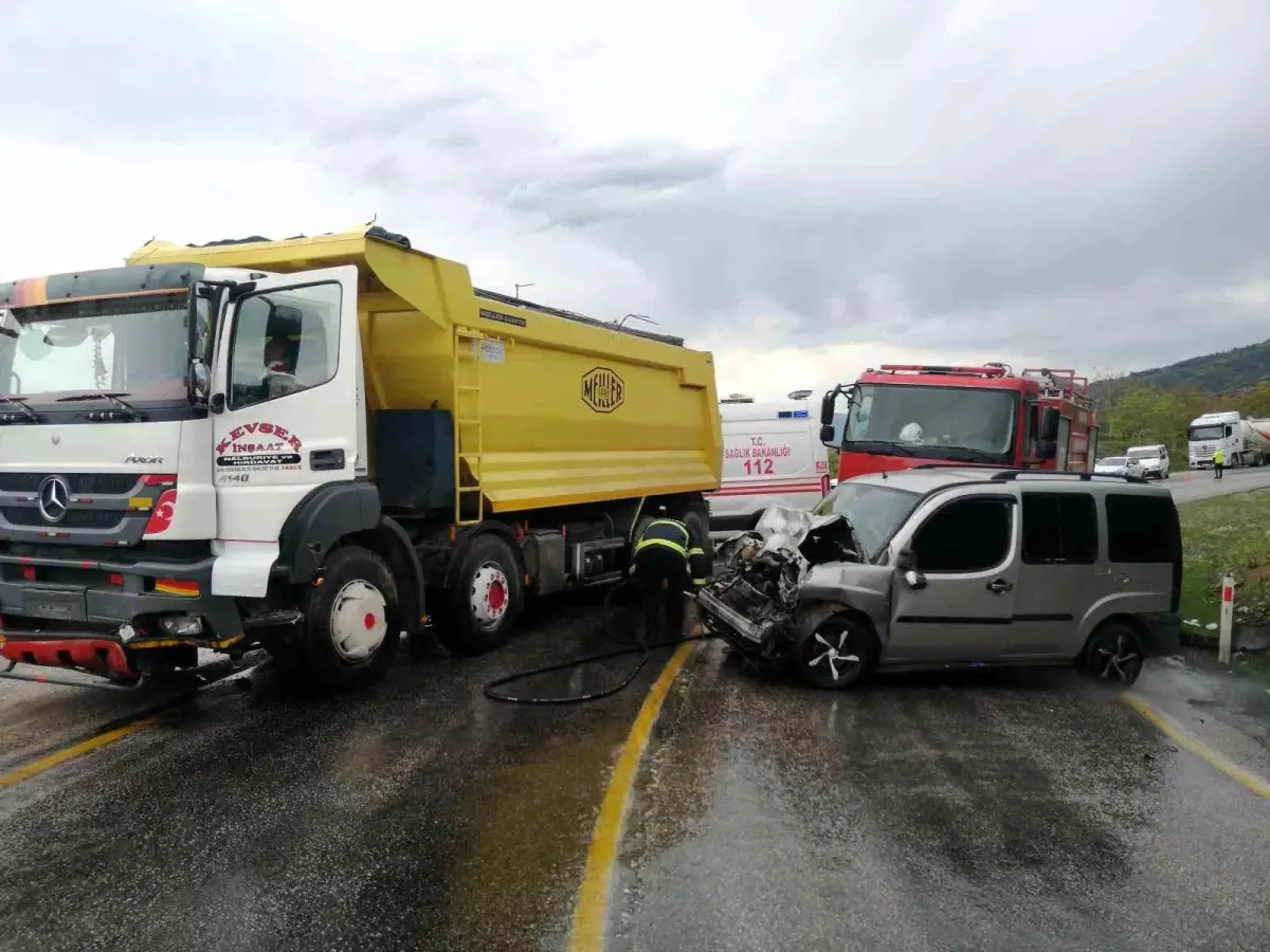 Tokat Ta Hafif Ticari Ara La Kamyon Arp T Yaral Haberler