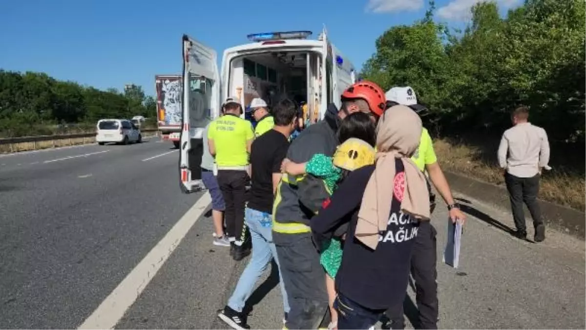 Anadolu Otoyolu Nda Zincirleme Trafik Kazas Yaral Haberler