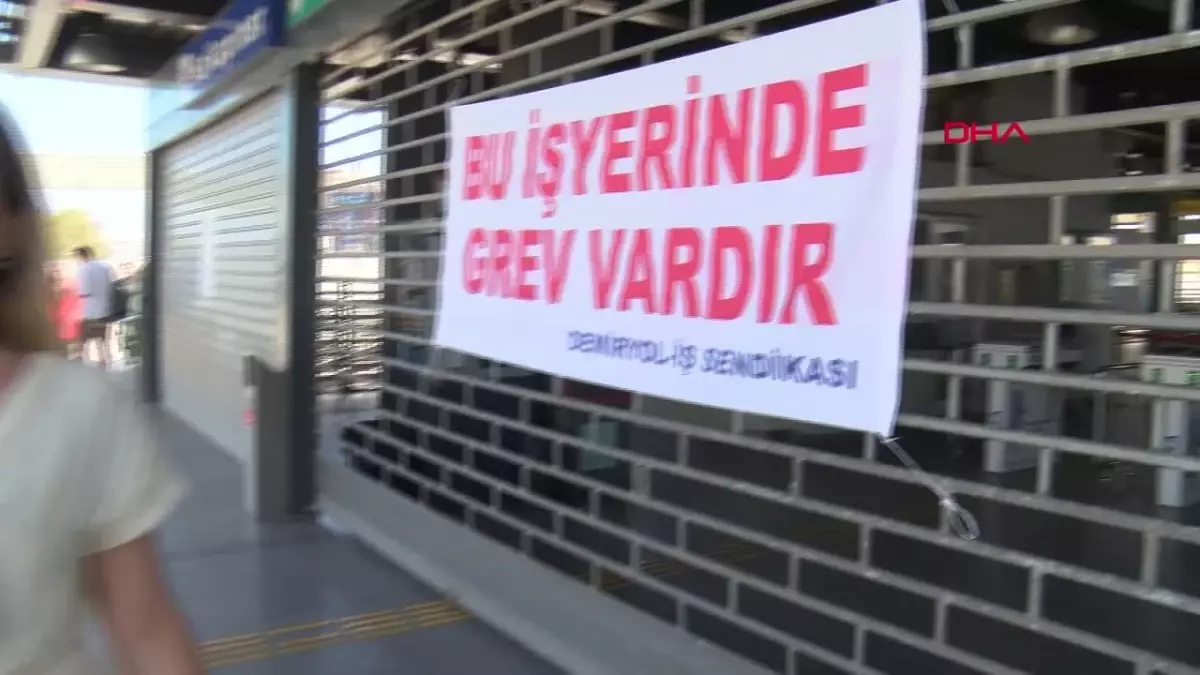 İzmir de Metro ve Tramvay Çalışanları Grevde Haberler