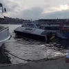 İETT Otobüsü Eminönü'nde Denize Düştü