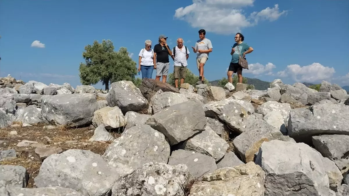 Muğla daki Kalinda Antik Kenti Yürüyüş Gruplarına Ev Sahipliği Yapıyor