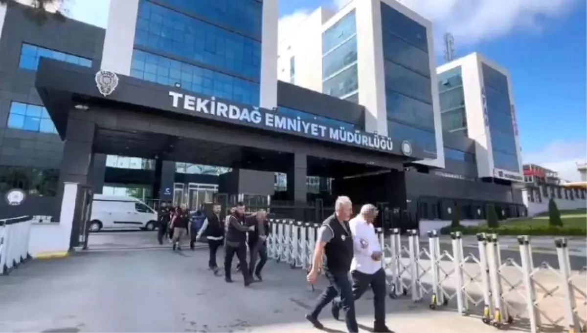 Tekirdağ da düzenlenen operasyonda 61 kişi tutuklandı Haberler