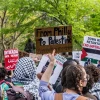 Pro-Palestinian Activists Begin Encampment At University Of Pennsylvania