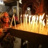 رغم الحرب.. مسيحيو غزة يحيون أحد الشعانين بكنيسة القديس برفيريوس