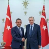 Hevdîtina Serokomar Erdogan û Serokê Giştî yê CHPyê Ozel qediya