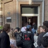 طلاب جامعة أمستردام يواصلون اعتصامهم تضامنا مع غزة