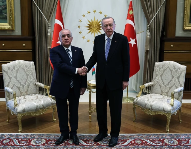 Serokomar Erdogan Serokwezîrê Azerbeycanê Esadov qebûl kir