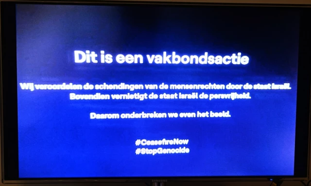 Бельгийское телевидение VRT выразило протест Израилю во время трансляции «Евровидение»