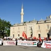 إسطنبول.. طلاب 20 جامعة يتظاهرون تضامنا مع غزة
