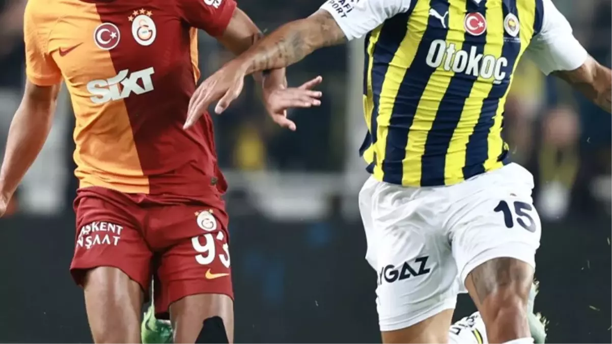 Galatasaray Ile Fenerbah E Nc Randevuda Ampiyonluk D M