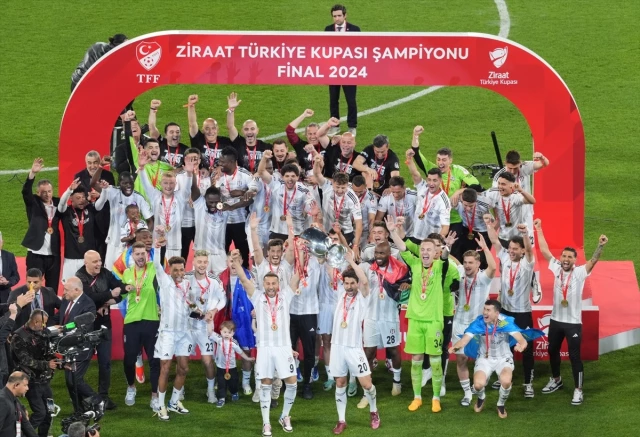 Besiktas Win 2024 Turkish Cup After Beating Trabzonspor In 5-Goal Thriller