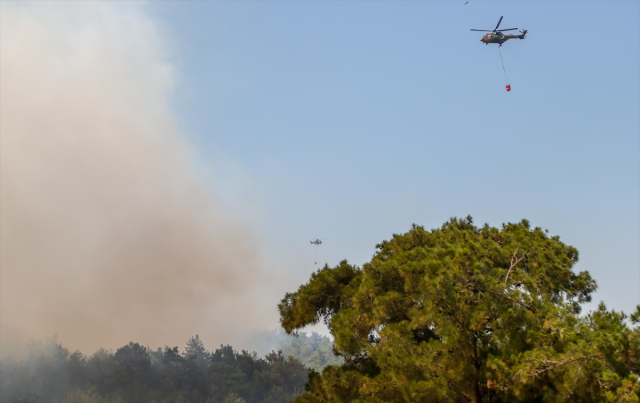 Forest fire in 5 districts of Izmir! Minister Yumaklı is going to the region