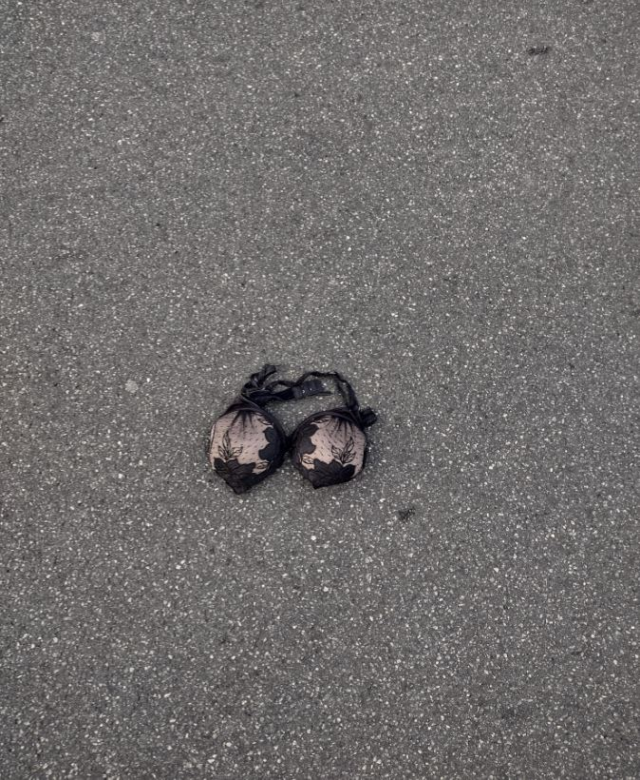She put the bra she found on the street up for sale on the internet! The amount of money she wants is staggering