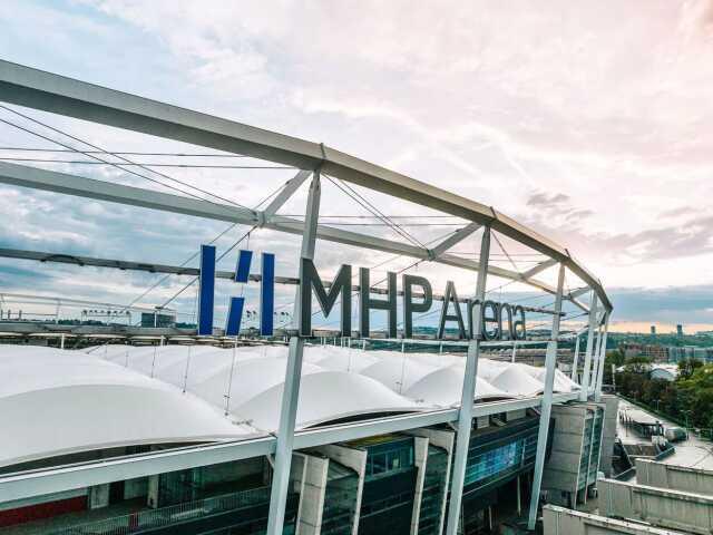 This is how much coincidence happens! Look at the name of the stadium where Germans bid farewell to the tournament: MHP Arena