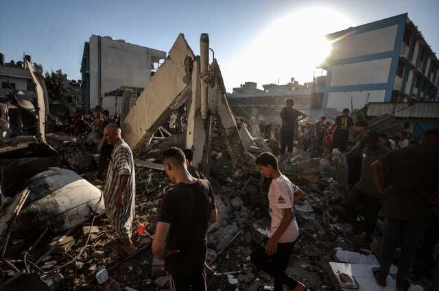 Israel attacked the United Nations School in Gaza: 16 Palestinians died