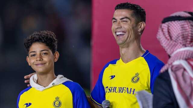 Cristiano Ronaldo won't quit football without playing with his son