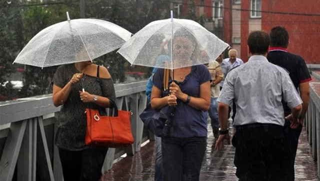 Температура падает по всей стране, в Стамбуле ожидается ливень.