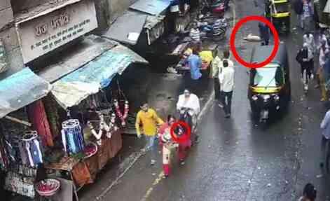 4-year-old girl in India dies after a hunting dog falls on her from the 5th floor