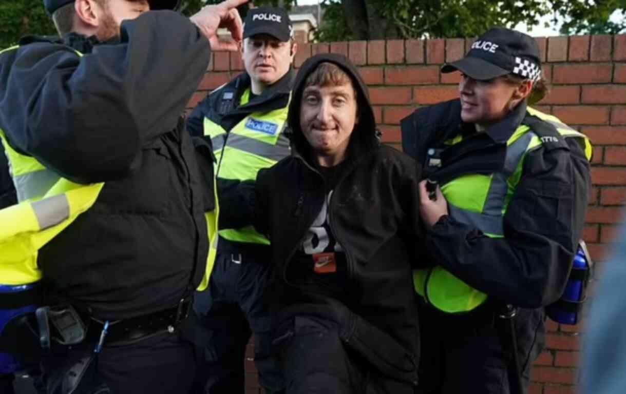 Police in the UK have started to arrest individuals involved in acts of violence through dawn raids
