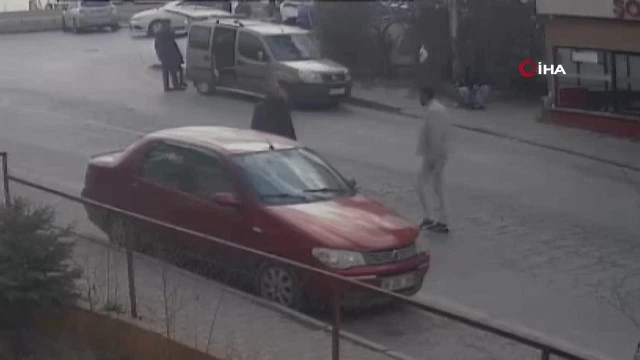 A chilling murder in Kayseri! First, he opened fire and then ran over with a car.