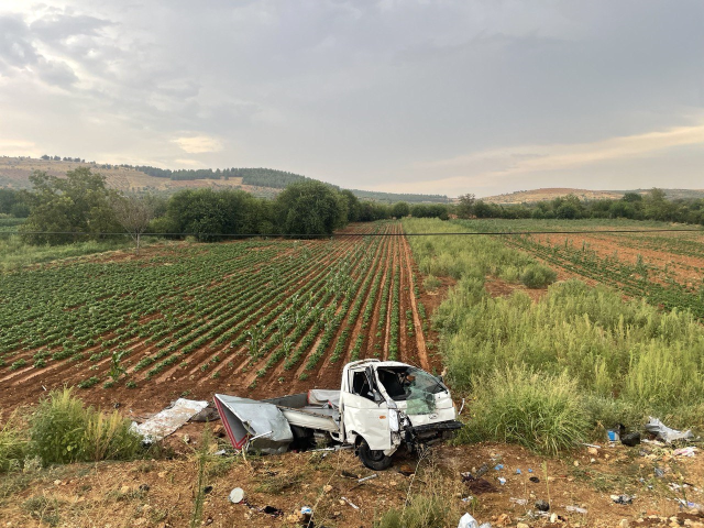 Van carrying agricultural workers in Gaziantep fell off a cliff: 1 dead, 22 injured