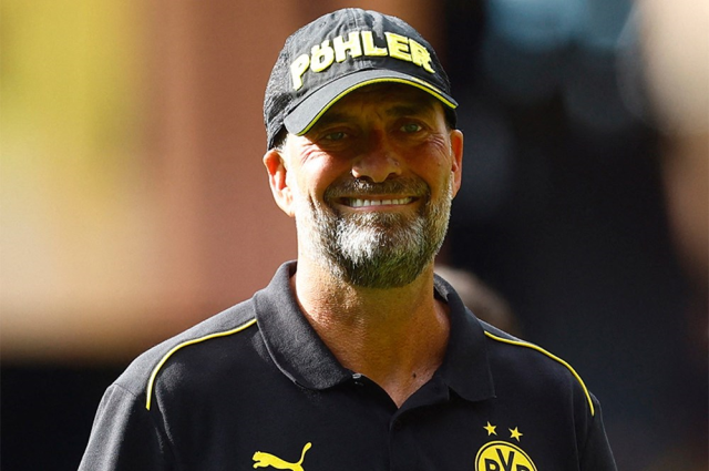 Took over the team! Jürgen Klopp back in Dortmund