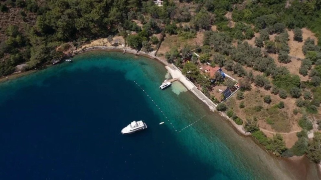 Marmaris Municipality sent a technical team to Şahan Gökbakar's illegal villa