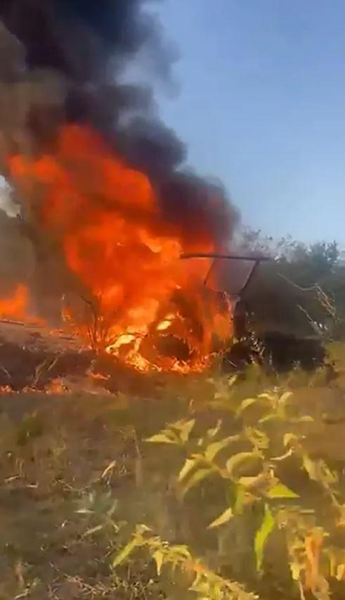 Two pilots of the helicopter that crashed and turned into a fireball during a test flight in Brazil died in flames