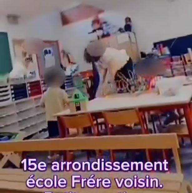 Violence scandal in a kindergarten in France: Teacher applies violence to a 3-year-old girl