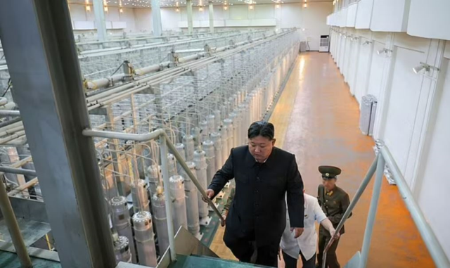 North Korea releases images of uranium-producing facility for the first time