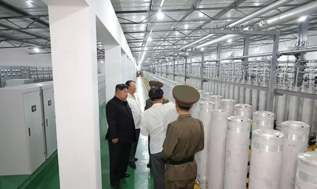 North Korea releases images of uranium-producing facility for the first time