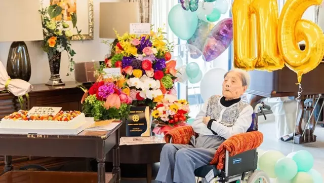 The oldest living person in the world became Itooka, who is 116 years old.