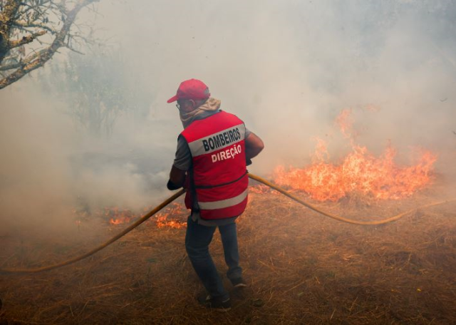 Portugal, fighting fires in 20 different regions, requested assistance from the European Commission