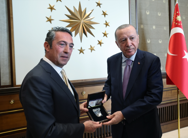 Visit from Ali Koç to President Erdoğan! Both the message and the gift were remarkable