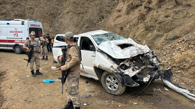 They were going to the funeral! The vehicle carrying the martyr's relatives overturned into the ditch