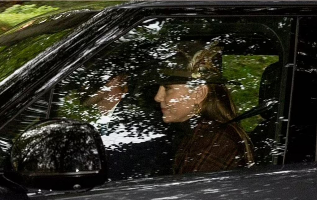 Kate Middleton was seen for the first time after her chemotherapy treatment