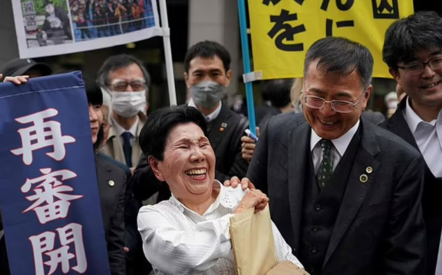 The man sentenced to death for killing four people in Japan was acquitted after 56 years