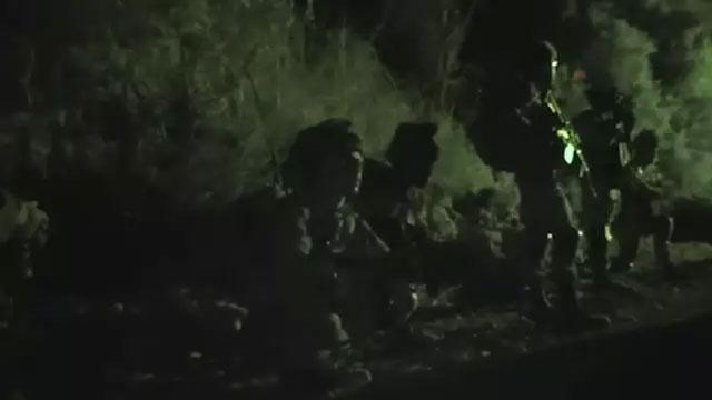 Hezbollah released images of Israeli soldiers attempting to infiltrate a village in Lebanon being defeated