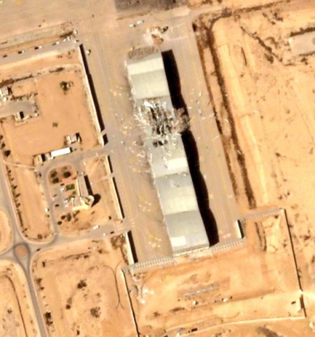 Iran destroyed the airbase where Israel's most advanced fighter jets were hidden