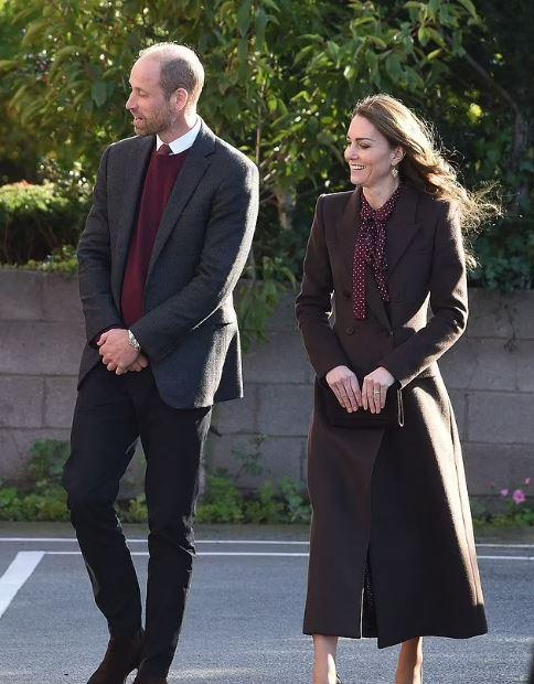 Princess Kate accompanied her husband Prince William on her first official duty after chemotherapy treatment