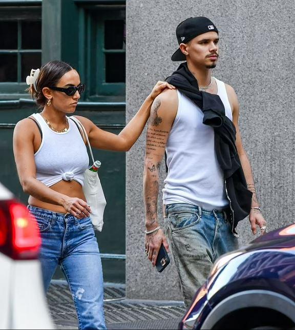 David Beckham's son Romeo spotted in New York with his new girlfriend